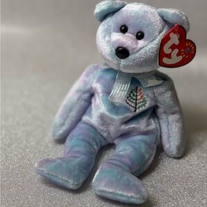 TY Beanie Baby “Four Seasons” Pastel BearTree Hang Tag Attached!)